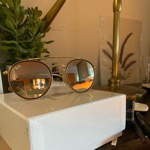 Ray-ban Round Double Bridge Sunglasses